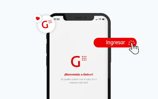 <h4><span style="font-weight: 400;">Ingresá en la App Getnet.</span></h4>