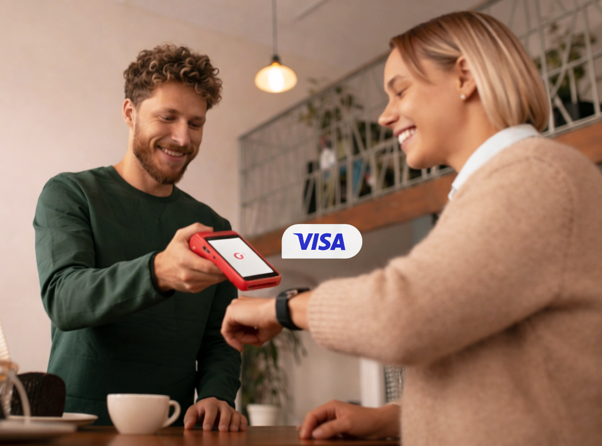 <h4>Viajá con Visa y Getnet</h4>
<h5>Sumá chances todos los días</h5>
<p>Participá de un sorteo por mes</p>
